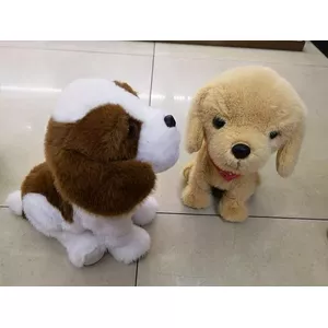 Plush toy Adar Toy Dog 543751 mix — soft stuffed dog, 1 pc, assorted colors