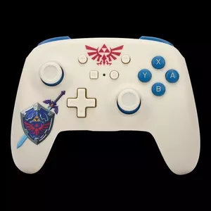 Gamepad PowerA NSGP0015-01 Bluetooth wireless controller for Nintendo Switch / Switch Lite / Switch OLED, D-pad, Start, Options — Blue/Red/White