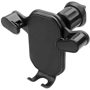 TelForceOne phone holder Maxlife MXCH-05 black – compact universal mount for smartphones