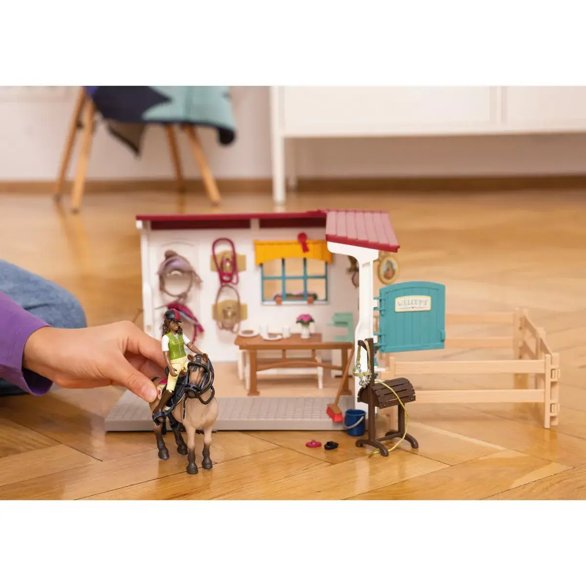 Пристройка к конюшне Schleich HORSE CLUB 42591S Photo 2