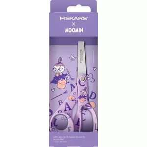 Scissors Fiskars MOOMIN GEN PUR 21 cm — household cutting scissors, stainless steel blades