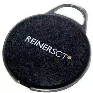Reiner SCT timeCard Premium Transponder 50 DES RFID tag Melns 50 gab 13.56 MHz IP65