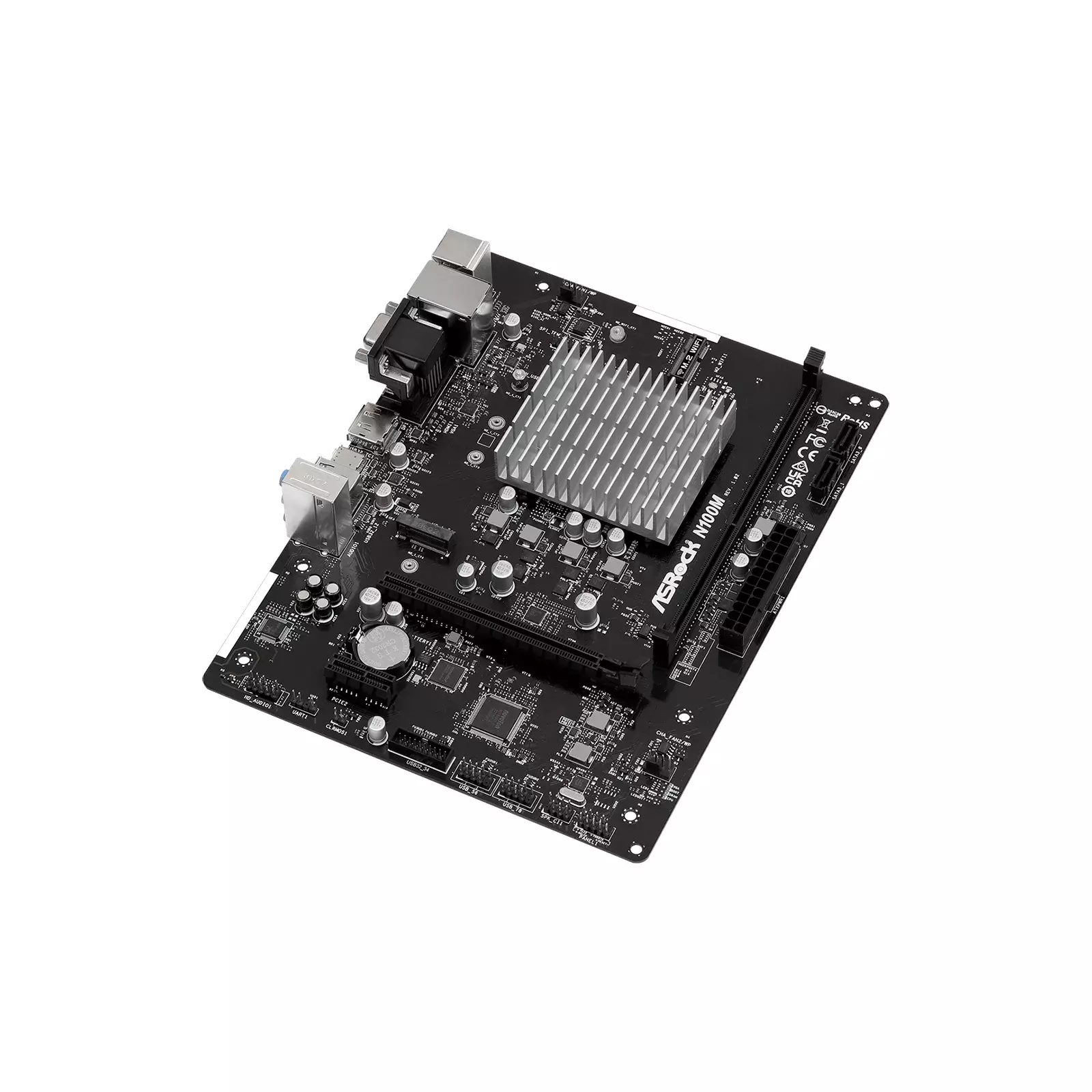 Asrock N100M 90-MXBK80-A0UAYZ | AiO.lv