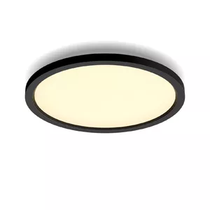 Smart ceiling light Philips Hue White ambience Aurelle Round Panel Bluetooth Black
