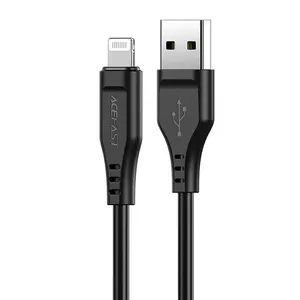 USB to Lightning cable Acefast C3-02, 1.2 m, 2.4 A, black