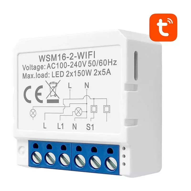 Avatto WSM16-W2 WiFi gudrā slēdža modulis Photo 2