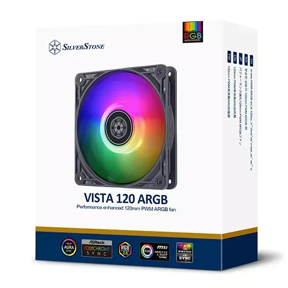 Fan Silverstone VISTA 120 ARGB Photo 8