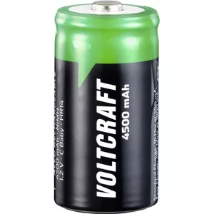 Uzlādējams NiMH C izmēra (HR14) akumulators Voltcraft 4500 mAh 1,2 V