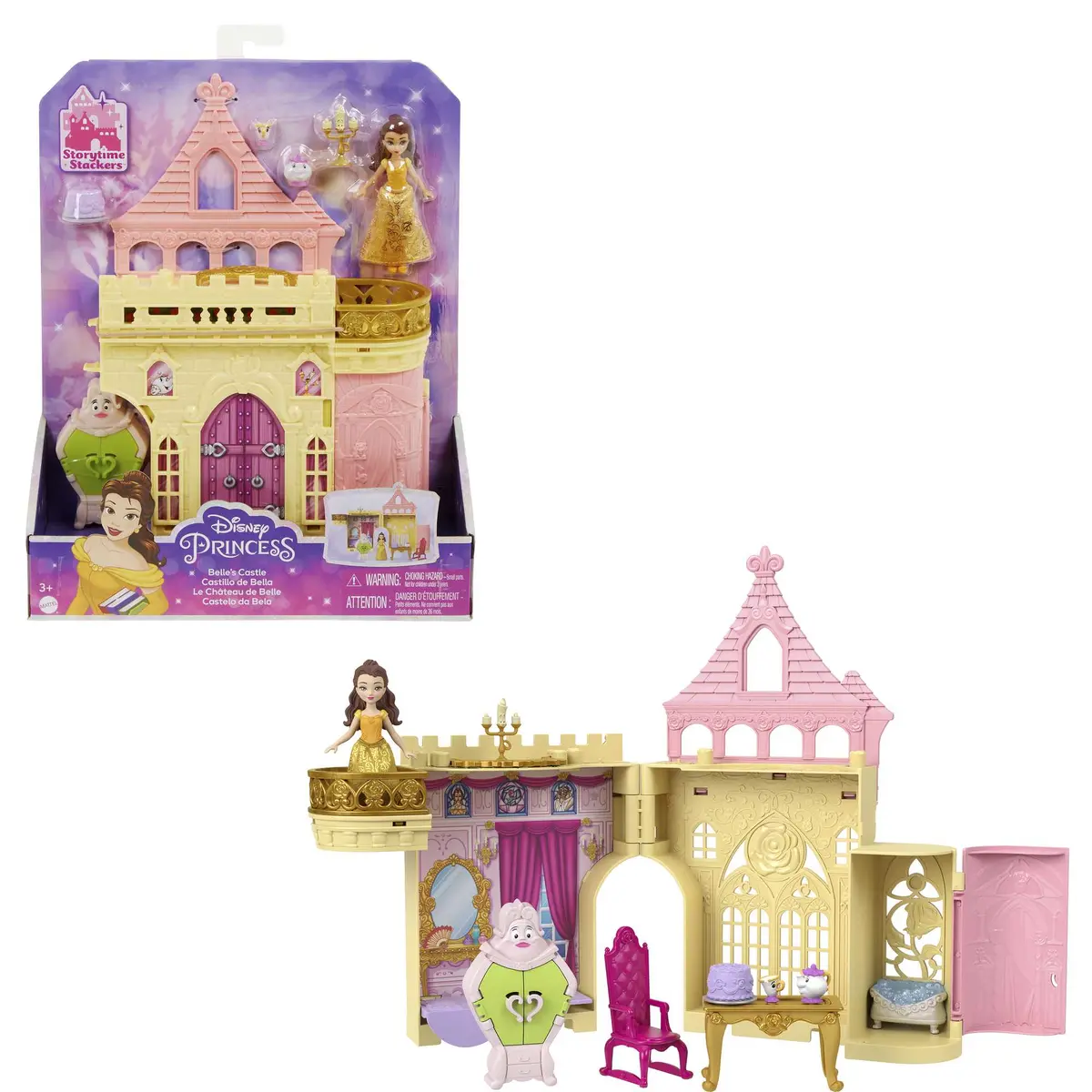 MATTEL Disney Princess Belle's Castle Playset Photo 10