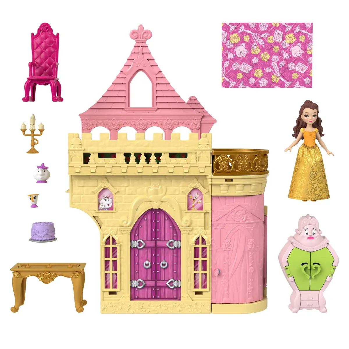 MATTEL Disney Princess Belle's Castle Playset Photo 12