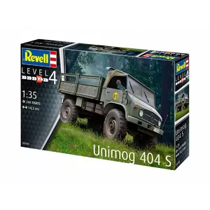 Пластиковая модель REVELL UNIMOG 404 S в масштабе 1/35