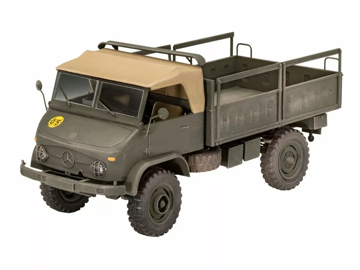 REVELL UNIMOG 404 S modelis 1/35 Photo 2