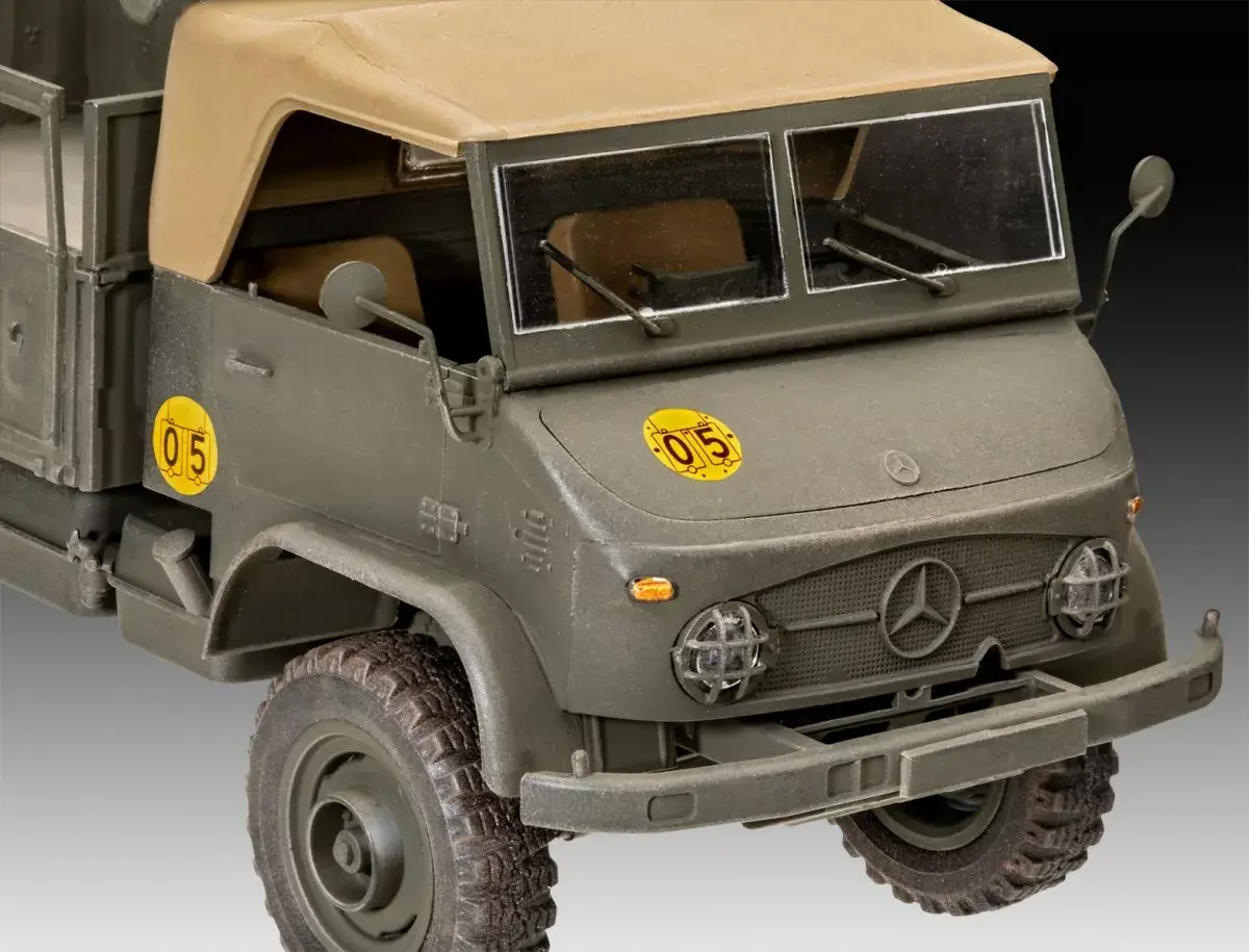 REVELL UNIMOG 404 S modelis 1/35 Photo 3