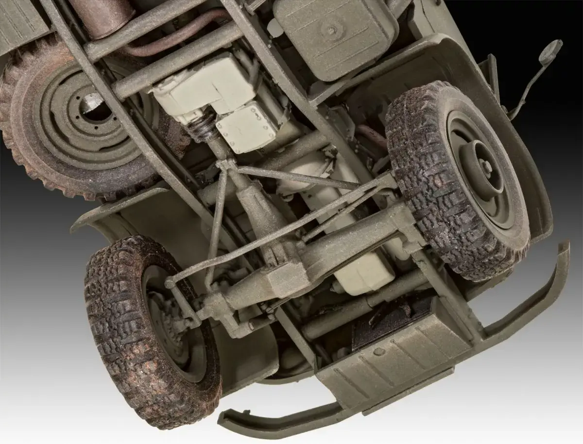 REVELL UNIMOG 404 S modelis 1/35 Photo 4