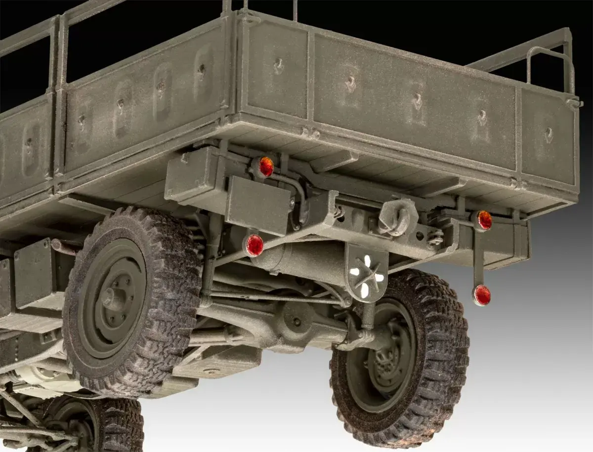 REVELL UNIMOG 404 S modelis 1/35 Photo 5