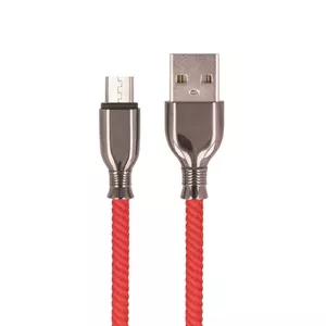 Кабель USB — microUSB Setty FC-M 1,0 м 3A красный