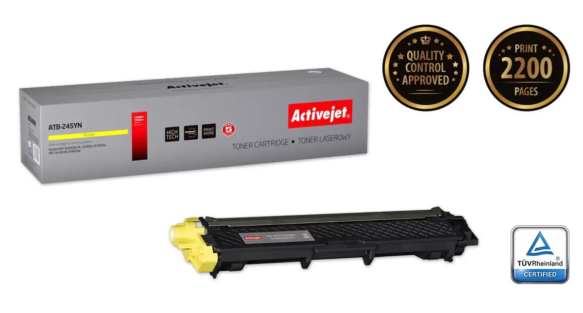 Activejet ATB-245YN Toner Cartridge for Brother TN-245Y Photo 2