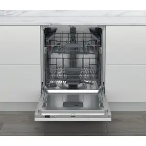 Полновстраиваемая посудомоечная машина Whirlpool W2I HD524 AS на 14 комплектов посуды, класс энергопотребления E, уровень шума 44 дБ, 9 программ
