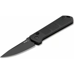 Folding Automatic Knife boker Kihon Auto All Black AUS8 — stainless AUS8 blade, black finish, universal