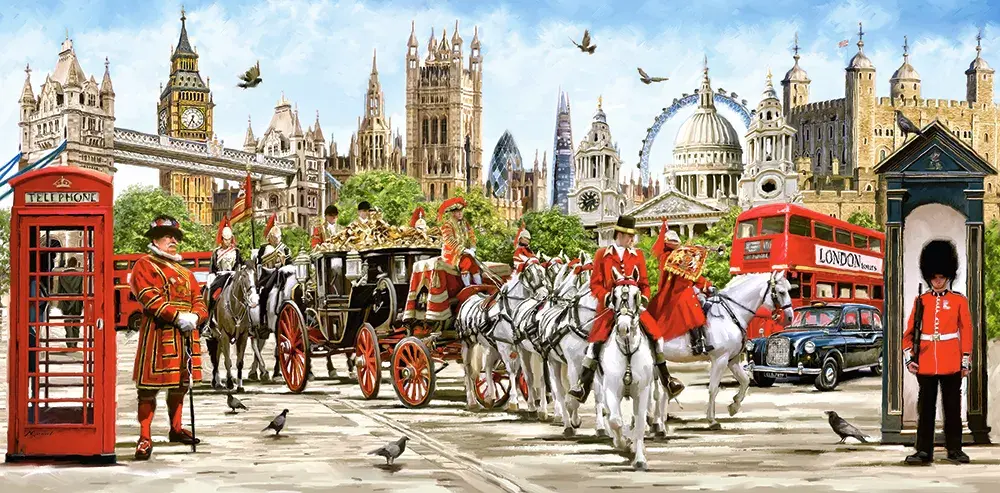 Castorland Pride of London 4000-piece jigsaw Photo 2