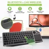TECHLY ICTB9801TB mini wireless keyboard — RF + Bluetooth Photo 5