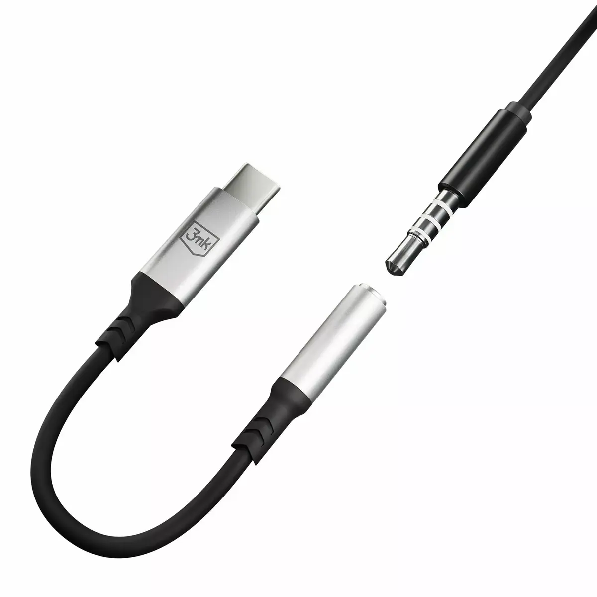 3.5 mm USB kabelis 3MK Jack 3.5 mm Photo 10