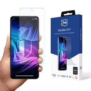 Защитное стекло 3MK SilkyMatt Pro для Redmi Note 12 4G — 1 шт.