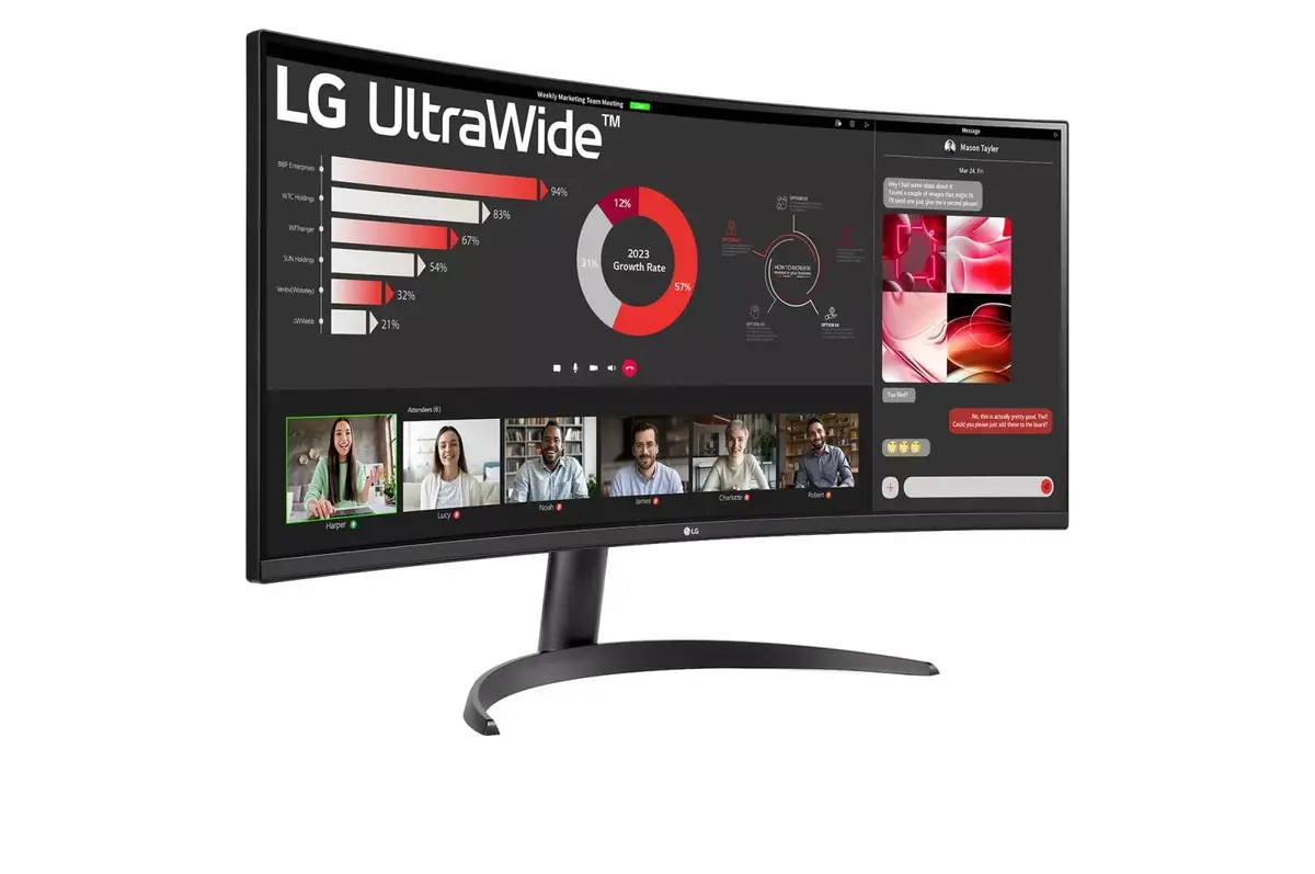 Monitors LG 34WR50QC-B.AEU Photo 4