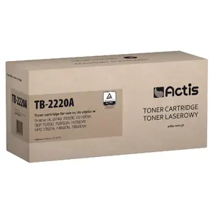 Tonerskārtridžs ACTIS TB-2220A, aizvieto Brother TN2220, standarta, 2600 lappušu, melns