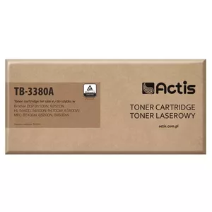 Toners kasete ACTIS TB-3380A nomaiņai Brother TN-3380, melna, 8000 lappušu, 1 gab.