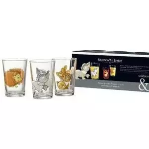 Glass Tumbler Set ritzenhoff & breker Waldtiere 3-piece (MPN 818000)