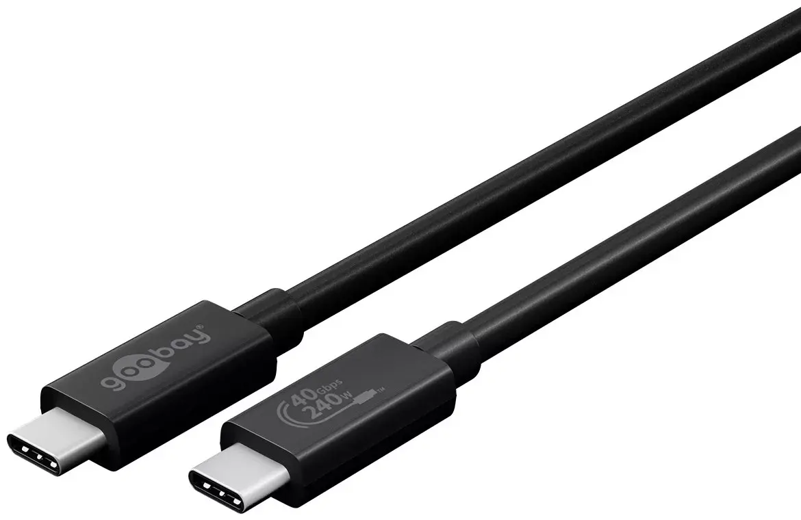 Кабель Goobay Sync & Charge USB-C USB4 Gen 3x2 Photo 2
