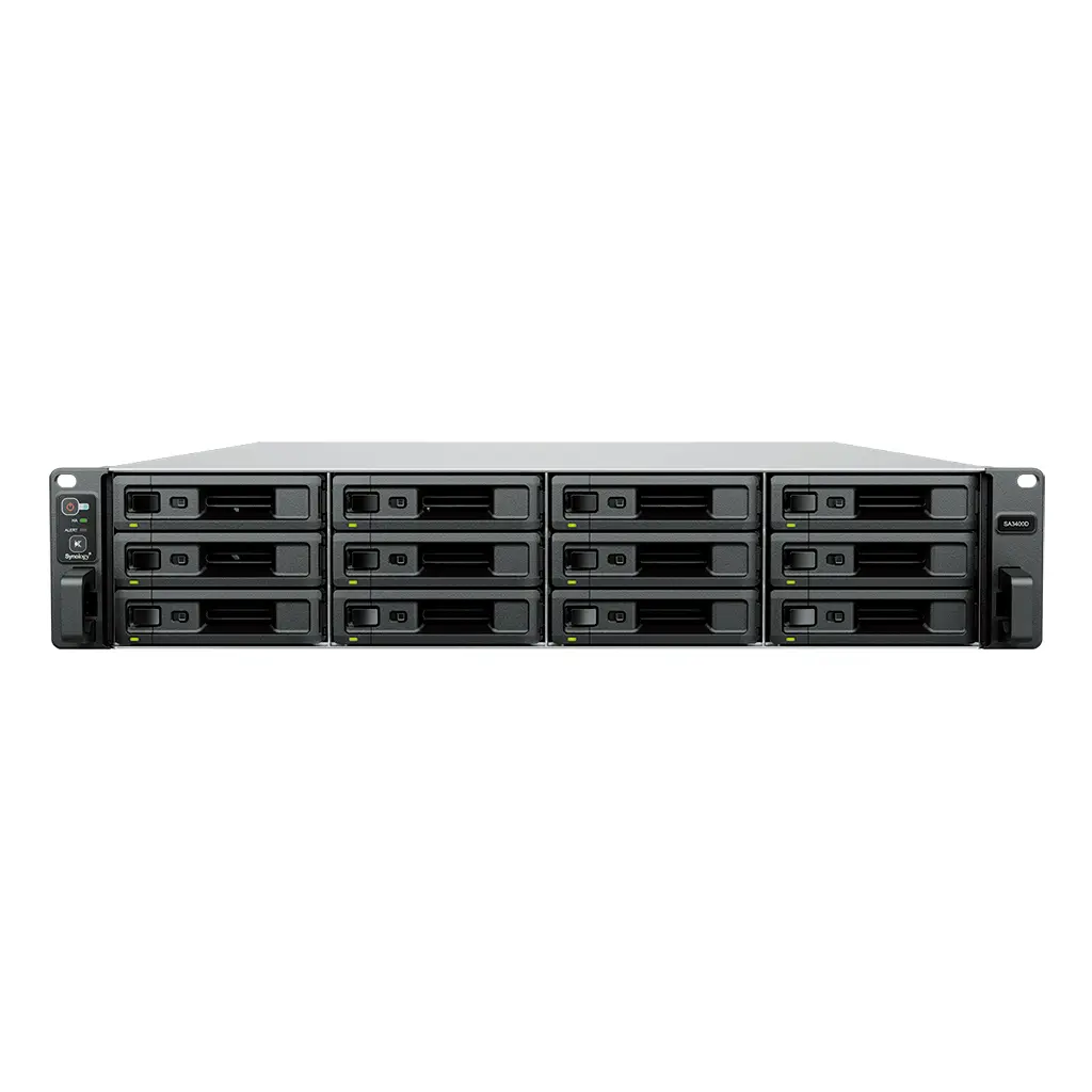 Synology SA3400D statīva NAS serveris ar