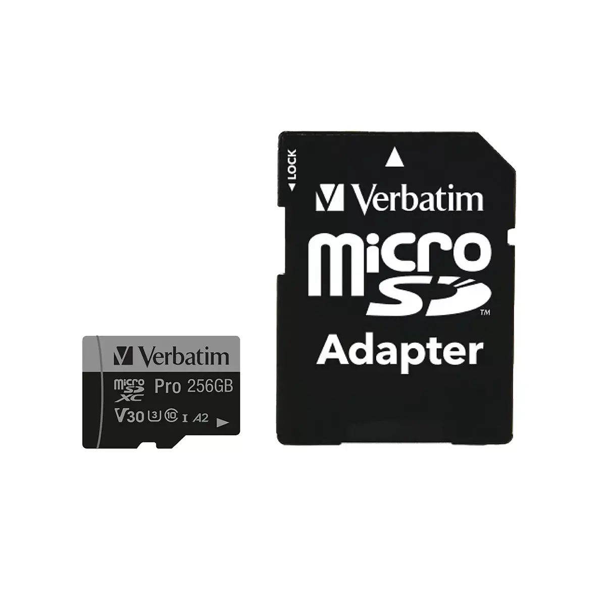 Micro SDXC Card Verbatim 256GB Pro U3 Photo 2