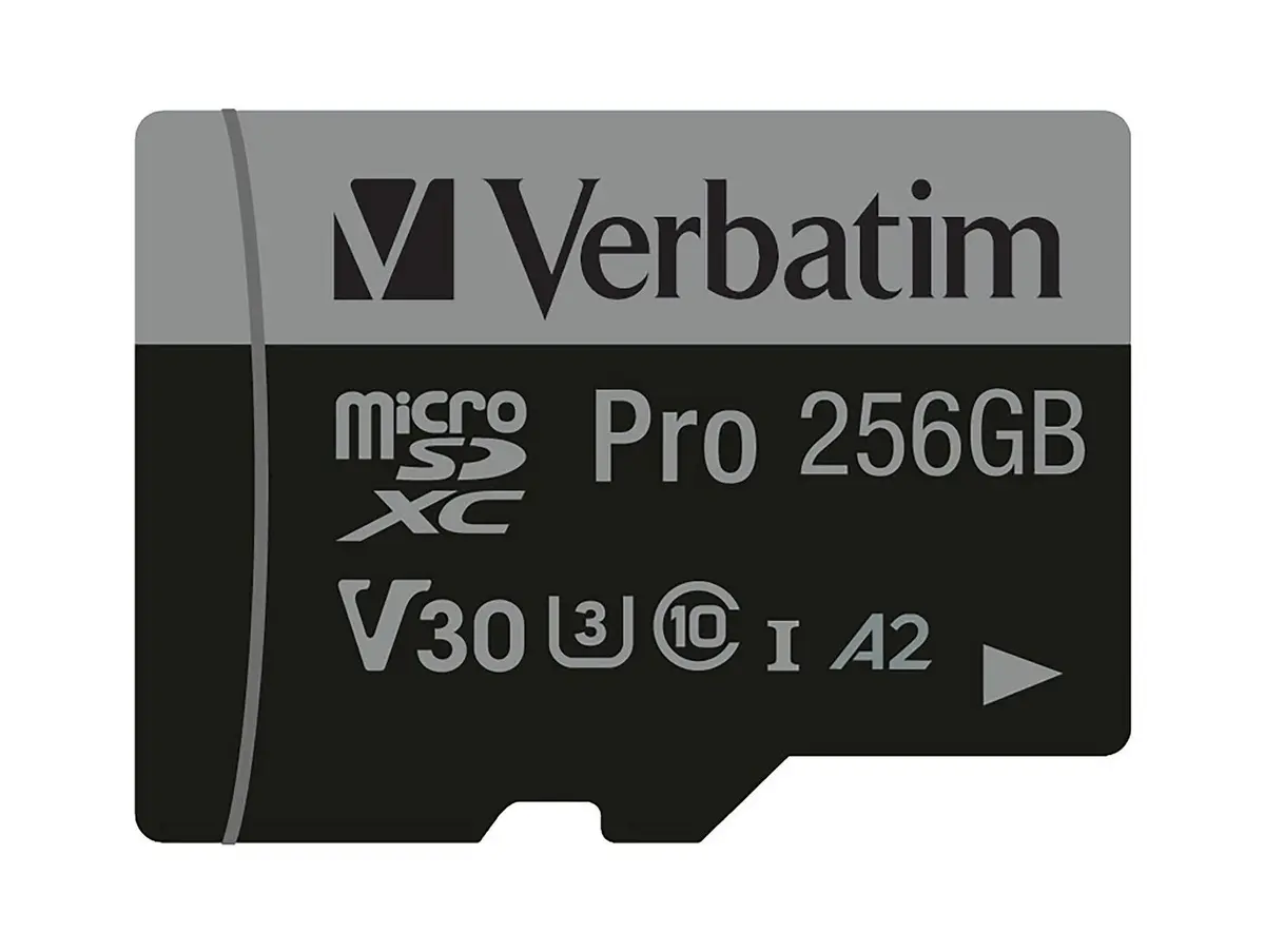 Micro SDXC Card Verbatim 256GB Pro U3 Photo 7