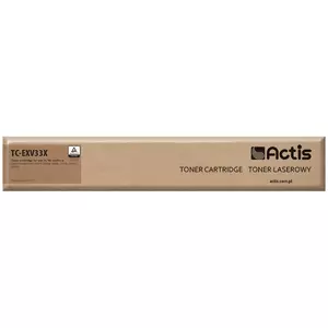 Toneru kasete ACTIS TC-EXV33X nomaiņa Canon C-EXV33 — melna, standarta, 14 600 lapas