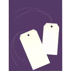 Этикетки Avery 75-400 неадгезивные 1000 шт Кремовые Прямоугольные 160 г/м²