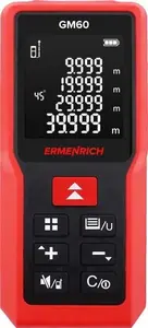 Lāzera tālmērs Ermenrich GM60 — darbības rādiuss 60 m, precizitāte 0,1 mm