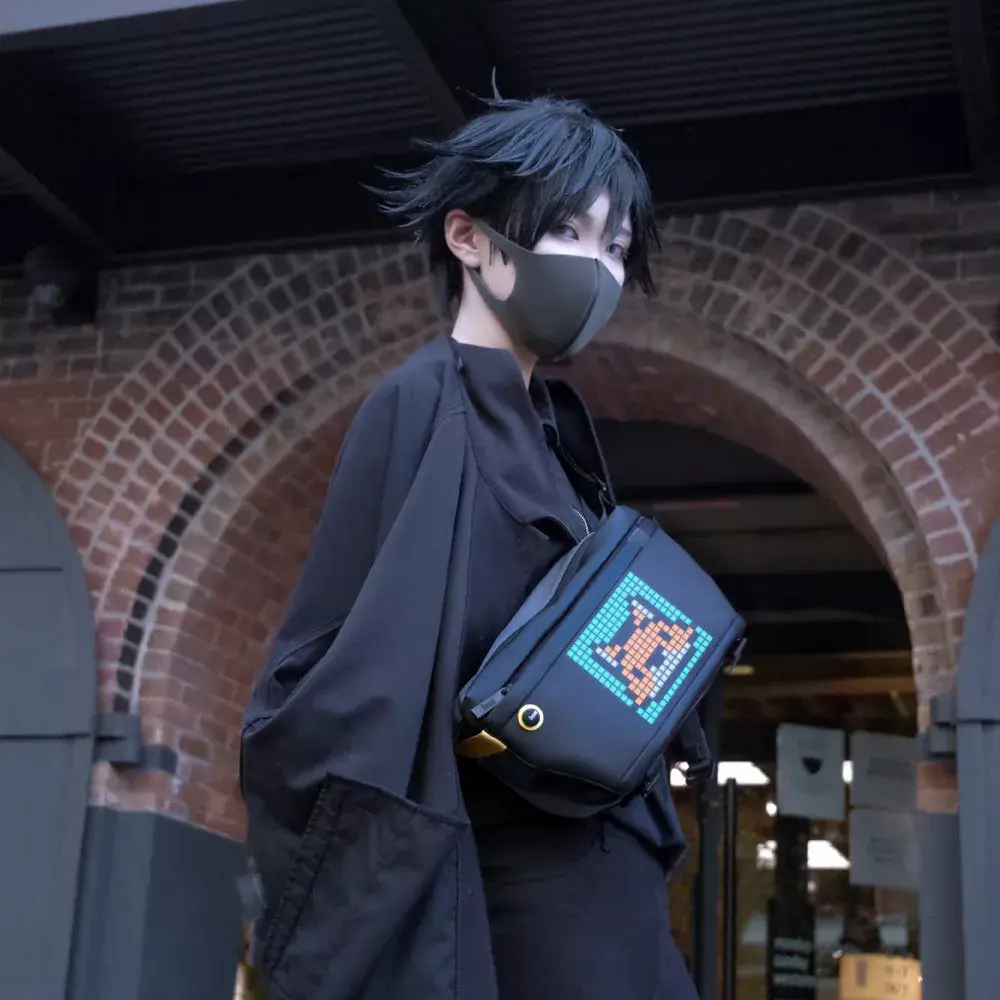 Messenger soma Divoom Pixoo Black Photo 3