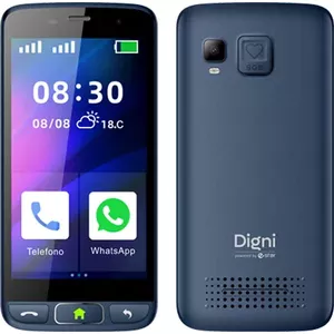 eSTAR Digni Smart 12.7 cm (5") Dual SIM Android 12 Go edition 4G USB Type-C 16 GB 2500 mAh Blue