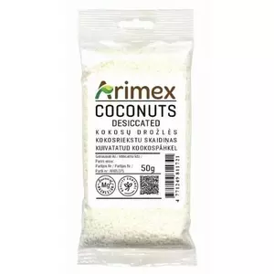 Kokosriekstu skaidas ARIMEX, 50g