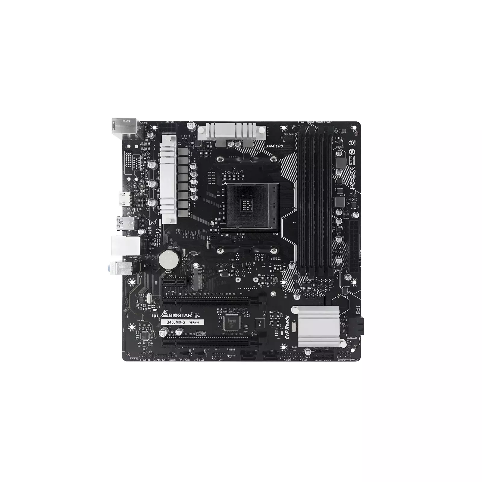 Biostar B450MX-S motherboard AMD B450 B450MX-S | Motherboards | AiO.lv