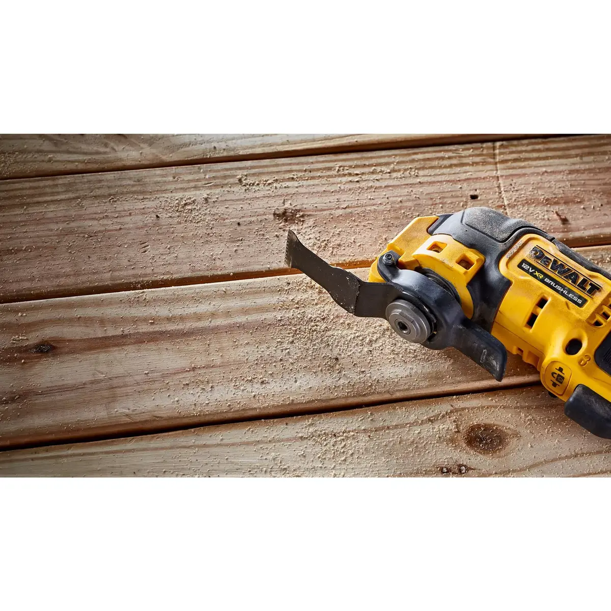 Oscilējošais daudzfunkcionālais instruments DeWALT DCS353N-XJ Photo 7