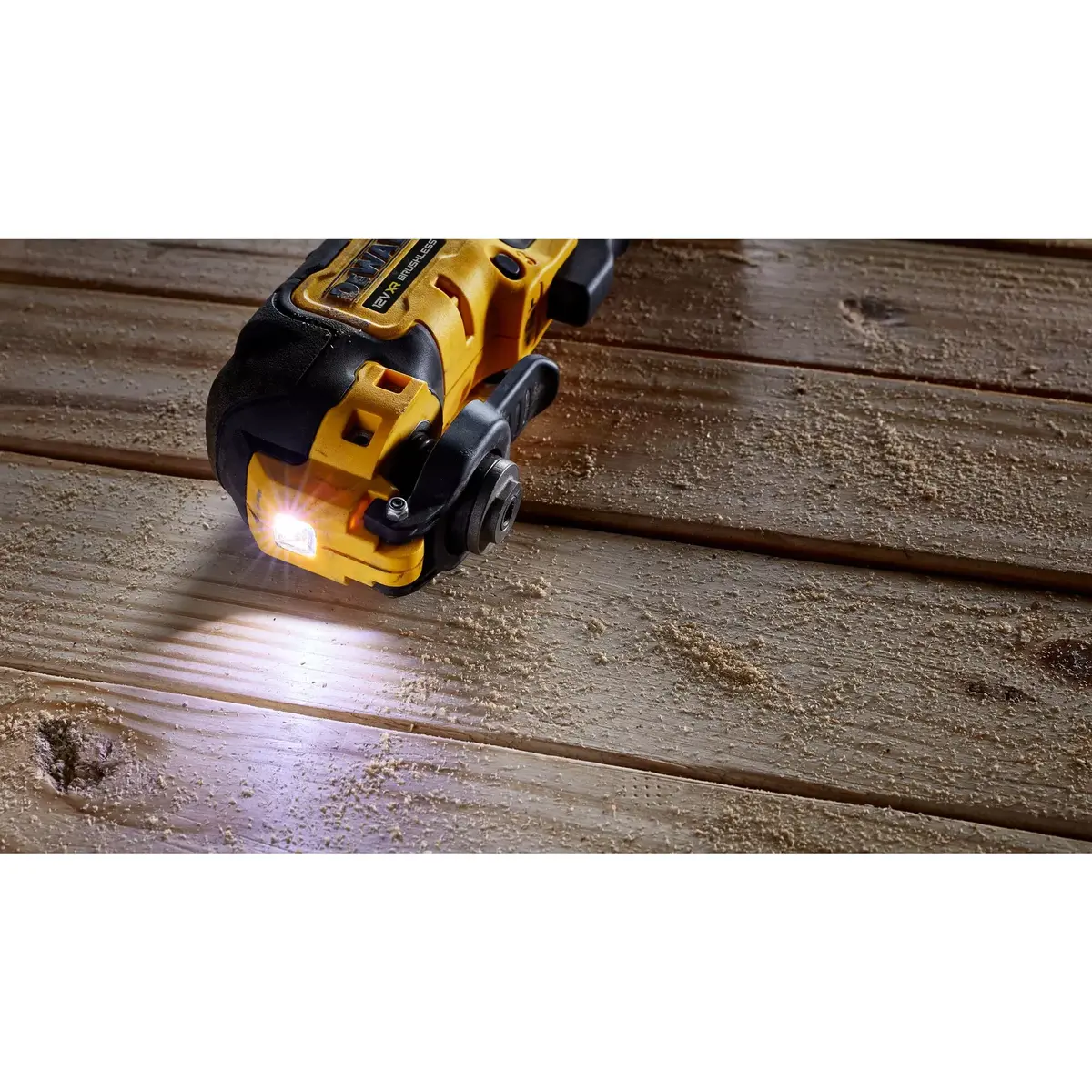 Oscilējošais daudzfunkcionālais instruments DeWALT DCS353N-XJ Photo 8