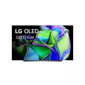 LG OLED evo OLED83C31LA 2,11 m (83") 4K Ultra HD Viedtelevizors Wi-Fi Melns