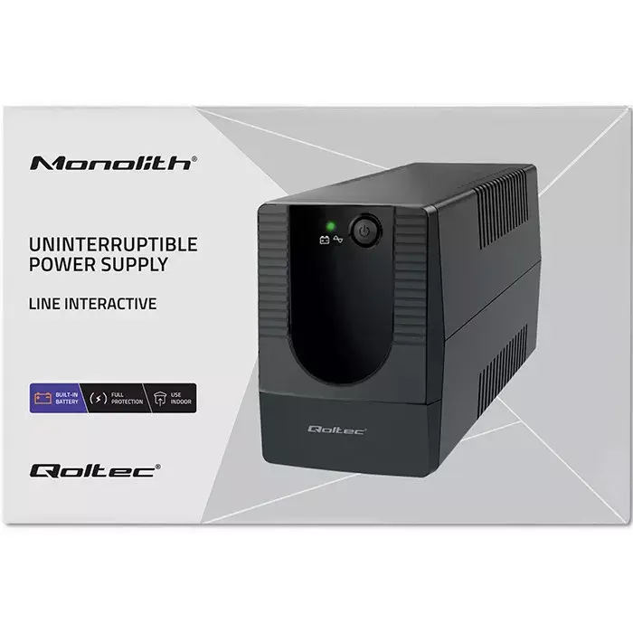 QOLTEC 53773 UPS 0,85 kVA (480 W) Photo 10