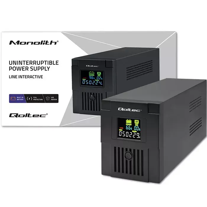 QOLTEC 53770 UPS 1,5 kVA (900 W) Photo 9