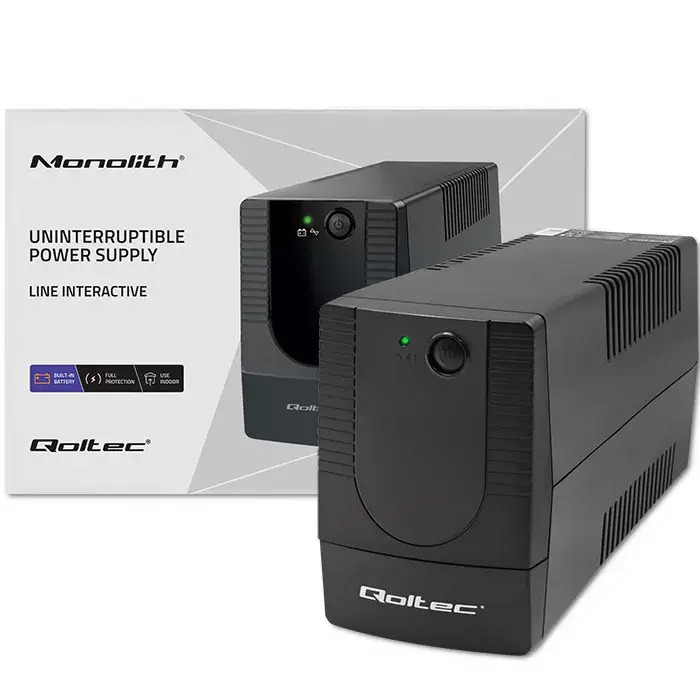 UPS QOLTEC 53774 Line-Interactive 1 kVA (600 W) Photo 7