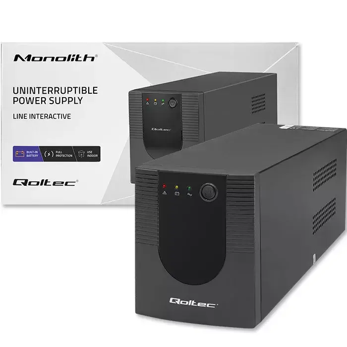 Nepārtraukta barošanas avots UPS Qoltec 53775 Photo 8