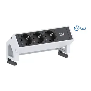 Bachmann Desk 2 Удлинитель 1 AC Розетка Внутренний Белый